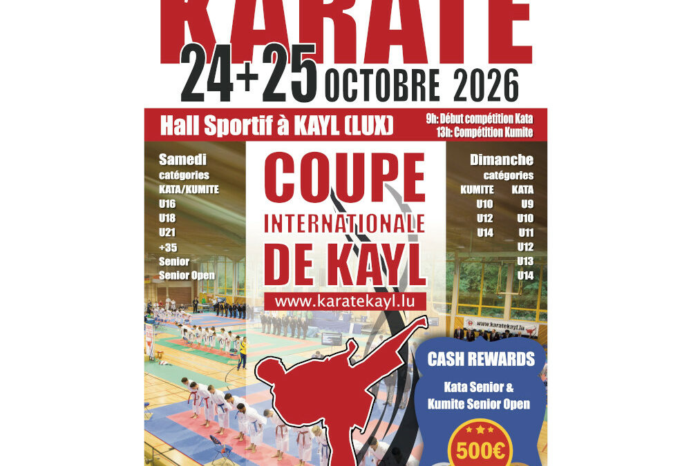 Coupe Internationale de Kayl 2026